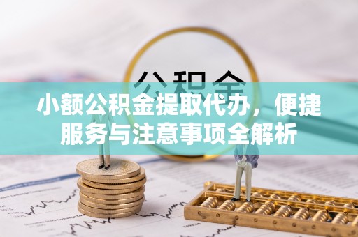 连江小额公积金提取代办，便捷服务与注意事项全解析