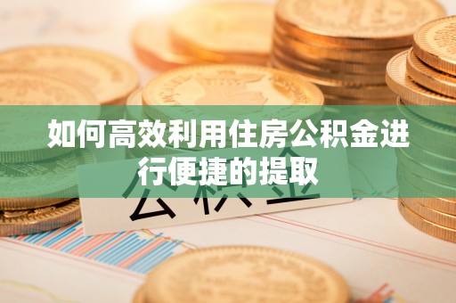 连江如何高效利用住房公积金进行便捷的提取
